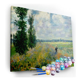 Kit Pintura Terapêutica - Campos De Papoula/ Claude Monet