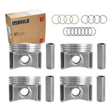 Kit Pistão Anél 0,40 Mahle Uno Mille Way 1.0 8v Flex