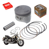 Kit Pistao C/anel Rik Premium Drag Star Xvs 65 Std 0.75 1.00