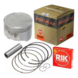 Kit Pistao Kmp Anel Rik Nx 400 Falcon Premium 0,50