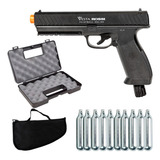 Kit Pistola Paintball Co2 Vesta .50 Rossi+ Maleta+capa+10cil