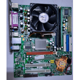 Kit Placa Mãe 754 Amd Goal3 Processador Sempron 3000 1gb Ddr