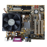 Kit Placa Mãe Asus K8v-mx Sempron 3000+ 1,8ghz + 1gb Ddr1