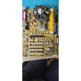 Kit Placa Mãe Asus P5vd2 + Processador