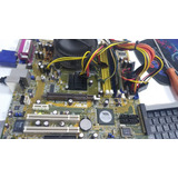 Kit Placa Mãe Asus P5vd2-vm + Proc P4 2.66 + Memoria 1gb
