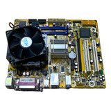 Kit Placa Mãe Compaq Processador Cooler Novo