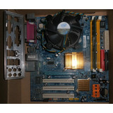 Kit Placa Mãe Gigabyte Ga-945gzm Lga775 + Pentium + 2 Gb Mem