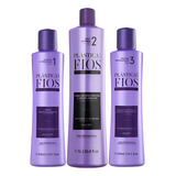 Kit Plástica Dos Fios Ativo 1 Lt + Sh + Masc 300ml Original