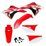 Kit Plásticos Completo Biker El1te Crf 230 + Adesivos Elite