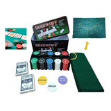 Kit Poker 200 Fichas Numeradas Profissional Completo Na Lata