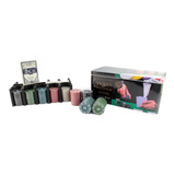 Kit Poker Texas Hold'em Profissional Em Lata 200 Fichas 