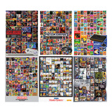 Kit Pôsteres Capas De Sucesso - Jogos Antigos