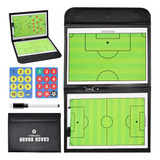 Kit Prancheta Quadro Tática Magnética Para Futebol Basquete