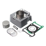 Kit Premium Cilindro Pistão Junta Anel Moto Ybr 125 Ano 2009