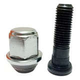 Kit Prisioneiro C/ Porca De Roda Cromada Ford Fusion 