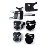 Kit Proteção Fila Rosa Pink Patins, Skate, Patinete, Bike 