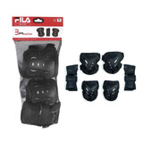 Kit Proteção Infantil Fila Cotoveleira Joelheira Original !!