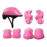 Kit Proteção Infantil Patins Skate Capacete Joelheira