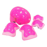 Kit Proteção Infantil Preto Patins Skate Bicicleta Rollers
