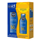 Kit Protetor Solar Nivea Protect Fps 50 200ml + Fps 50 100ml