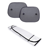 Kit Protetor Solar Painel Parabrisas E Janelas Laterais