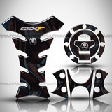 Kit Protetor Tanque Bocal Mesa Gsx 750f Dourado Resinado Pro