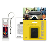 Kit Ps2 Memory Card 16mb + Pendrive 64gb Para Ps2 Matrix