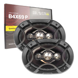 Kit Quadriaxial Bravox Premium B4x69p 320w 6x9 Polegadas