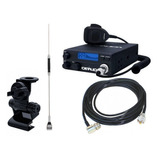 Kit Rádio Px 40 Canais Aquario Antena B-2050 S P Mala Cabo 