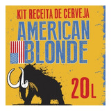 Kit Receita De Cerveja American Blonde Ale 20l