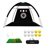 Kit Rede Golfe 3x2m, Tapete Triturff, Bola, Alvo
