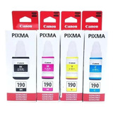 Kit Refil 4 Canon G-190 G1100 G3110 G3111 G4100 G4110 G4133