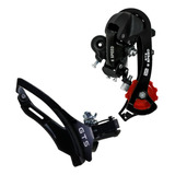 Kit Relação Bike 26/29 Câmbio Dianteiro + Câmbio Traseiro 