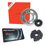 Kit Relação Cb450 Dx/custon/sport 85/94-vaz/maxx + Jg Coxim