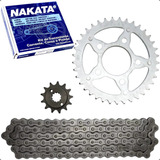 Kit Relação Coroa Pinhao Corrente Nakata Cb 300r 2009 A 2015