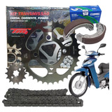 Kit Relação Corrente Coroa Pinhão Sundown Web 100