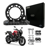 Kit Relação Fazer 250 Com Retentor Original Yamaha Aço 1045
