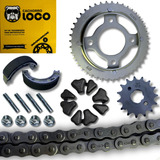 Kit Relação Honda Cg 160 Titan 160 Fan Start Cargo Aço 1045