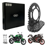 Kit Relação Kawasaki Z300 Ninja 300 Com Retentor Vaz