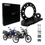 Kit Relação Transmissão Reforçada Xtz 250 Lander C/ Retentor
