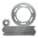Kit Relação Transmissão Yamaha Tenere 250 Aço 1045 Velth