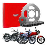 Kit Relação Transmissão Yes 125/ Intruder 125/ Katana 125