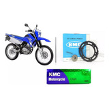 Kit Relação Yamaha Lander 250 Aço 1045 Passo 428 