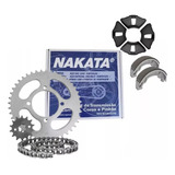 Kit Relação Yamaha Ybr 125 2007 2008 Original Nakata Tm10205