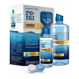 Kit Renu Advanced Solução De Limpeza Para Lente Contato 475 Ml