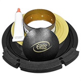 Kit Reparo Alto Falante Eros E358 Xh Black 8 Polegadas 8 Ohm