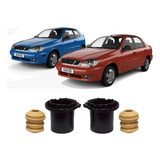 Kit Reparo Dianteiro Daewoo Lanos 98-01 - Batente Suspensão
