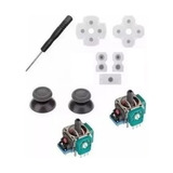 Kit Reparo Para Controle Ps4 Analogico Botão Borracha