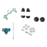 Kit Reparo Para Ps4 - Controle R1 R2 L1 L2 Borrachas