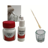 Kit Resina Acrílica Conserto E Reparos De Peças E Plásticos